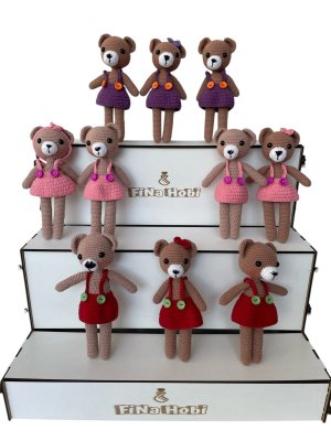 ELBİSELİ AYICIK OYUNCAK ELBİSELİ AYICIK OYUNCAK